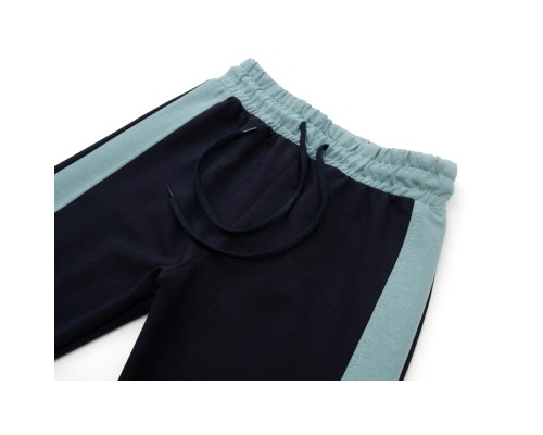 Штани дитячі Joi спортивні з лампасами (979-176G-blue)