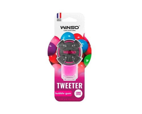 Ароматизатор для автомобіля WINSO Tweeter Bubble Gum 8мл (530840) 