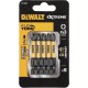 Набір біт DeWALT IMPACT TORSION, ударні, Pozidriv, Pz3, L=57 мм, 5 шт (DT7392T)