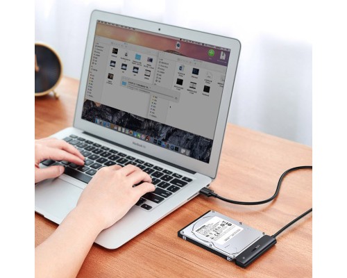 Перехідник USB 3.0 Type-C to SATA III (F) CM321 Ugreen (70610)