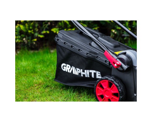 Газонокосарка Graphite 2000Вт, 43см, 45л, 20-70мм, 14кг (59G475)