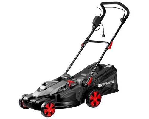 Газонокосарка Graphite 2000Вт, 43см, 45л, 20-70мм, 14кг (59G475)