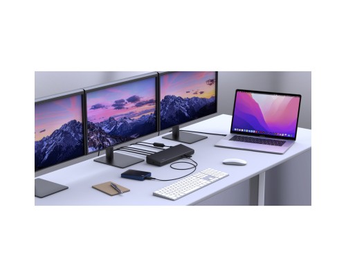 Порт-реплікатор Belkin USB-C Universal Triple Display Dock (INC007VFBK)