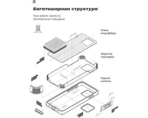 Чохол до мобільного телефона Armorstandart ICON Case Samsung A24 4G (A245) Dark Blue (ARM68002) Чохол до мобільного телефона Armorstandart ICON Case Samsung A24 4G (A245) Dark Blue (ARM68002)