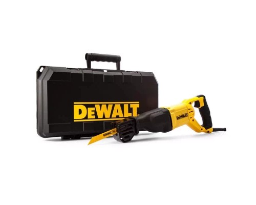 Шабельна пила DeWALT 1100 Вт, 0 - 2800 хід/хв, величина ходу 29 мм, 3.5 кг, кейс (DWE305PK)