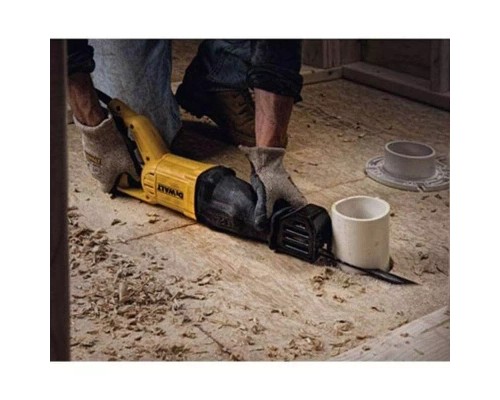 Шабельна пила DeWALT 1100 Вт, 0 - 2800 хід/хв, величина ходу 29 мм, 3.5 кг, кейс (DWE305PK)