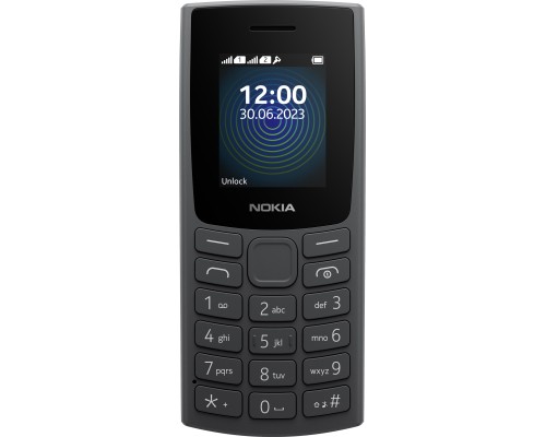 Мобільний телефон Nokia 110 DS 2023 Charcoal (1GF019FPA2C01)