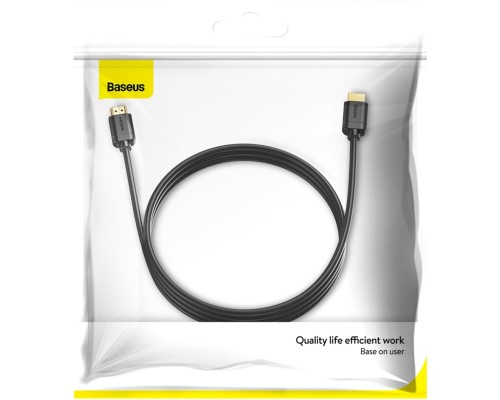 Кабель мультимедійний HDMI to HDMI 1.0m V2.0 Baseus (CAKGQ-A01)