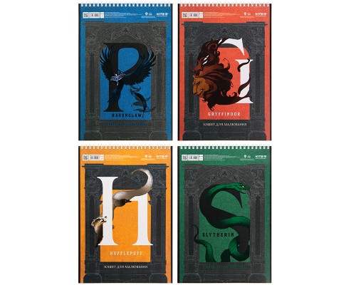 Альбом для малювання Kite Harry Potter, 30 аркушів (HP23-243) 