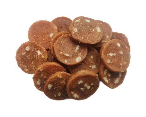 Ласощі для собак Yalute Rabbit and Banana Chips 100 г (кролик та банан) (4820261920567)