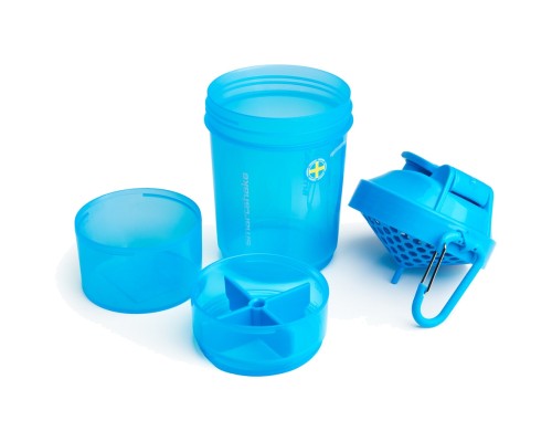 Шейкер спортивний SmartShake Original2GO 600ml Neon Blue (10560102) Шейкер спортивний SmartShake Original2GO 600ml Neon Blue (10560102)