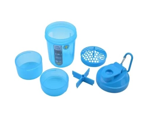 Шейкер спортивний SmartShake Original2GO 600ml Neon Blue (10560102) Шейкер спортивний SmartShake Original2GO 600ml Neon Blue (10560102)