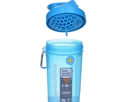 Шейкер спортивний SmartShake Original2GO 600ml Neon Blue (10560102) Шейкер спортивний SmartShake Original2GO 600ml Neon Blue (10560102)