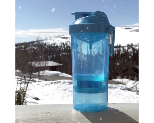 Шейкер спортивний SmartShake Original2GO 600ml Neon Blue (10560102) Шейкер спортивний SmartShake Original2GO 600ml Neon Blue (10560102)