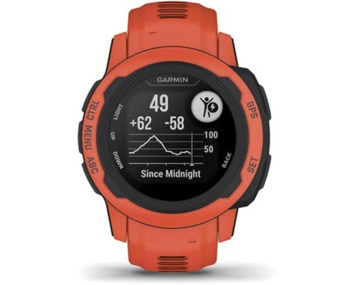 Смарт-годинник Garmin Instinct 2S, Poppy, GPS (010-02563-06)