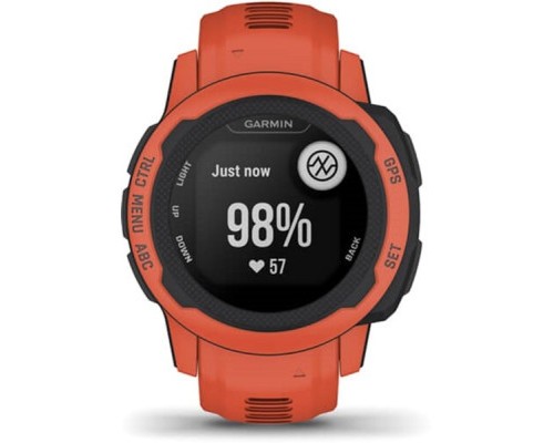 Смарт-годинник Garmin Instinct 2S, Poppy, GPS (010-02563-06)