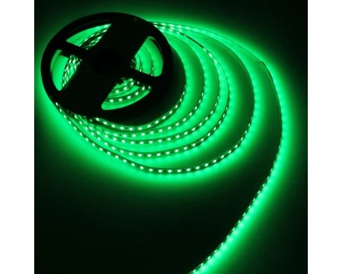 Світлодіодна стрічка LED-STIL 9,6 Вт/м 2835 120 діодів IP33 12 Вольт 420 lm Зелений (DFN2835-120A-IP33-G)