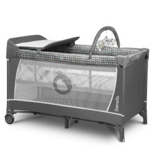 Дитячий манеж Lionelo Flower Grey Scandi (LO-FLOWER GREY SCANDI)