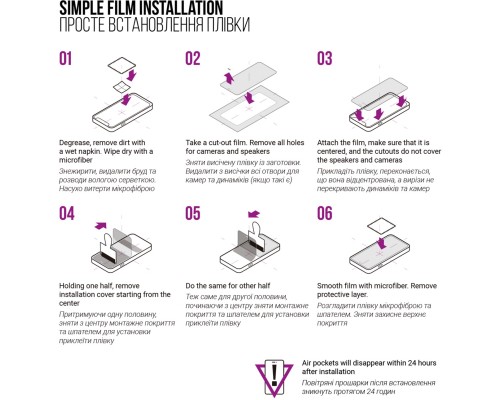 Плівка захисна Armorstandart Anti-Blue Apple iPhone 15 Pro (ARM68283)