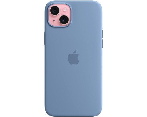 Чохол до мобільного телефона Apple iPhone 15 Silicone Case with MagSafe Winter Blue (MT0Y3ZM/A)