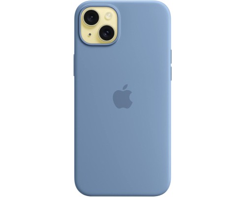 Чохол до мобільного телефона Apple iPhone 15 Silicone Case with MagSafe Winter Blue (MT0Y3ZM/A)