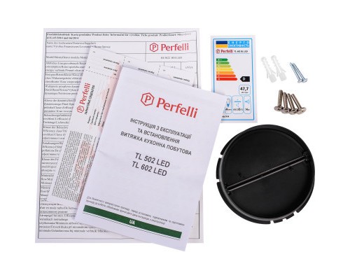Витяжка кухонна Perfelli TL 602 BL LED