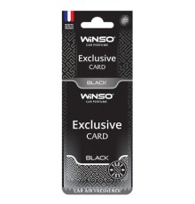 Ароматизатор для автомобіля WINSO Card Exclusive Black (533110)