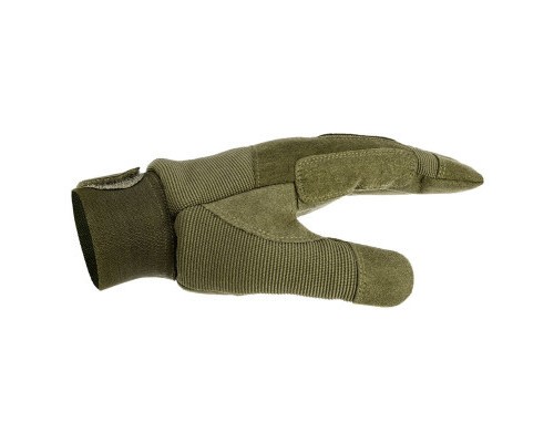 Захисні рукавиці Neo Tools тактичні 100% поліестер та синтетична шкіра, р.8, оливковий (97-608-8)