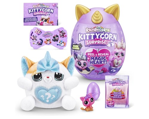 М'яка іграшка Rainbocorns сюрприз G серія 2 Kittycorn Surprise (9279G) М'яка іграшка Rainbocorns сюрприз G серія 2 Kittycorn Surprise (9279G)