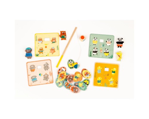 Настільна гра Djeco Набір ігор 4 в 1 Лудопарк (DJ01698)