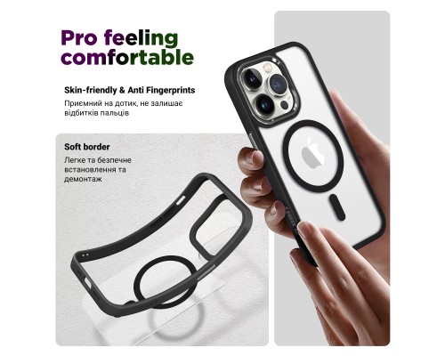 Чохол до мобільного телефона Armorstandart Unit MagSafe Apple iPhone 15 Pro Black (ARM69353)