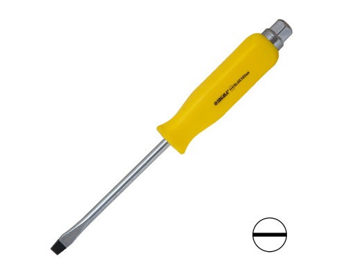 Викрутка Sigma ударна шліцьова SL6x100мм під ключ CrV (4004801)