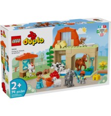 Конструктор LEGO DUPLO Town Догляд за тваринами на фермі 74 деталей (10416)
