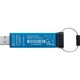 USB флеш накопичувач Kingston 32GB IronKey Keypad 200 AES-256 Encrypted Blue USB 3.2 (IKKP200/32GB) 