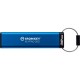 USB флеш накопичувач Kingston 32GB IronKey Keypad 200 AES-256 Encrypted Blue USB 3.2 (IKKP200/32GB) 