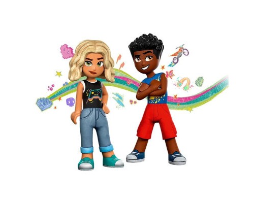 Конструктор LEGO Friends Електромобіль і зарядний пристрій 170 деталей (42609)
