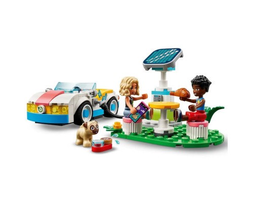 Конструктор LEGO Friends Електромобіль і зарядний пристрій 170 деталей (42609)
