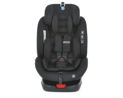 Автокрісло El Camino ABSOLUTE 360 ISOFIX (0-36кг) (ME 1079 royal total blac)