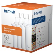 Картридж для фільтра глечика Ecosoft К-т Картриджів для глечиків універсальний (3+1 ш (4820056801071)