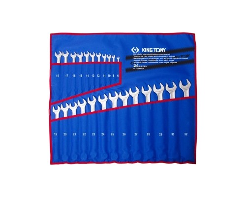 Ключ KING TONY комбінований 24 шт. (12B4MRN)