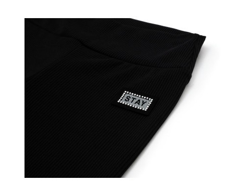 Лосини дитячі Breeze укорочені трикотажні (18933-134G-black)