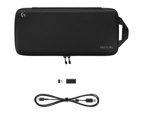 Клавіатура Logitech G PRO X TKL Lightspeed Tactile USB UA Black (920-012136)