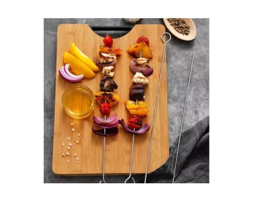 Шампур Bergner Bbq 36 см 4 шт (BG-40222-MM)