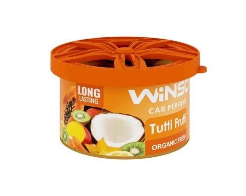 Ароматизатор для автомобіля WINSO Organic Fresh - Tutti Frutti (533380) 