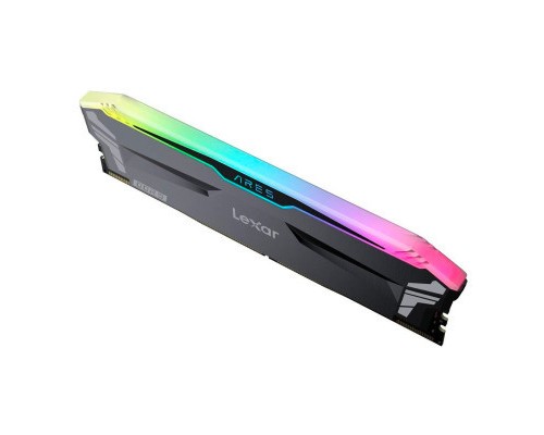 Модуль пам'яті для комп'ютера DDR4 16GB (2x8GB) 3600 MHz Ares RGB Black Lexar (LD4BU008G-R3600GDLA)