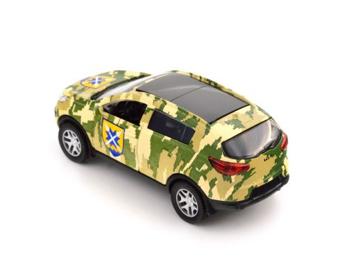 Машина TechnoDrive Автомодель серії Шеврони Героїв - Kia Sportage R - 56 ОМПБр (250362M)