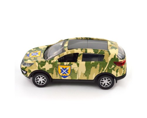 Машина TechnoDrive Автомодель серії Шеврони Героїв - Kia Sportage R - 56 ОМПБр (250362M)