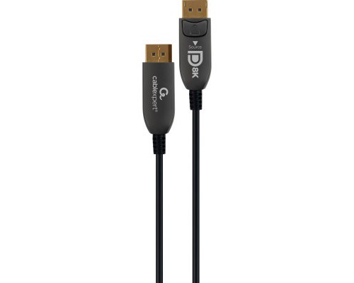 Кабель мультимедійний DisplayPort to DisplayPort 10.0m V.1.4 8K 60Hz/4K 120Hz Optic (AOC) Cablexpert (CC-DP8K-AOC-10M) Кабель мультимедійний DisplayPort to DisplayPort 10.0m V.1.4 8K 60Hz/4K 120Hz Optic (AOC) Cablexpert (CC-DP8K-AOC-10M)