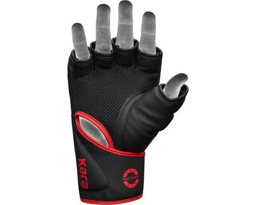 Рукавички для MMA RDX F6 Kara Matte Red Plus S/M (GSR-F6MR-S/M+)
