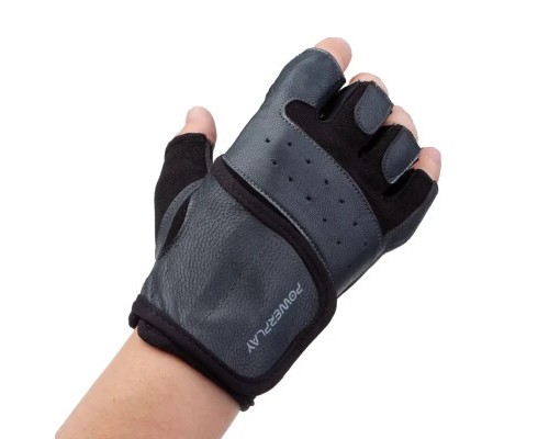 Рукавички для фітнесу PowerPlay 2229 чорні M (PP_2229_M_Black)